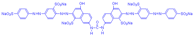 Chemical structure of Sirius Red F3B