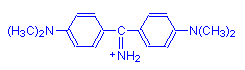 Chemical structure of Auramine O