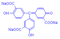 Chemical structure of Chrome Violet CG