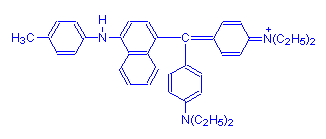 Chemical structure of Night Blue