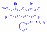Chemical structure of Ethyl Eosin