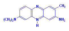 Chemical structure of Neutral Red