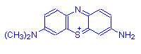 Chemical structure of Azure A
