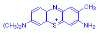 Chemical structure of Toluidine Blue O