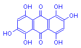 Chemical structure of Anthracene Blue SWR