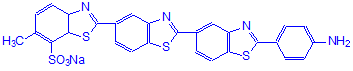 Chemical structure of Primuline
