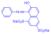 Chemical structure of Orange G