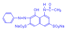Chemical structure of Azophloxine