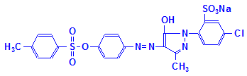 Chemical structure of Milling Yellow 3G