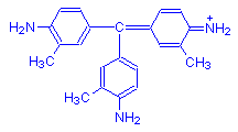 Chemical structure of New Fuchsin