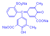 Chemical structure of Chromoxane Cyanin R