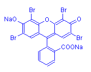 Chemical structure of Eosin Y