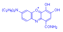 Chemical structure of Celestin blue B