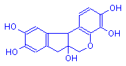 Chemical structure of Hematoxylin & Hematein