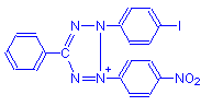Chemical structure of Iodonitrotetrazolium